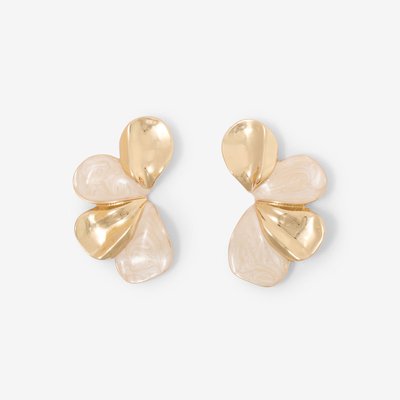 Boucles d'oreilles demi-fleurs BALABOOSTE