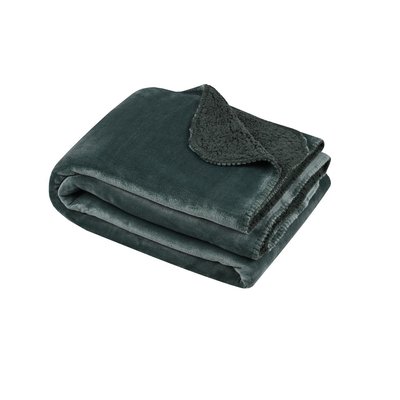 Plaid ou couverture douillet uni EDEN