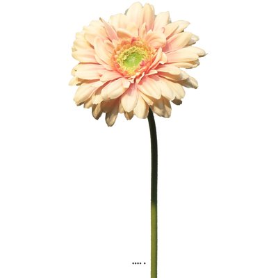 Gerbera artificiel, H 48 cm Rose ARTIFICIELLES