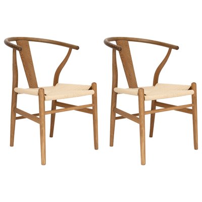 Lot de deux Chaises - BERGEN LISA DESIGN