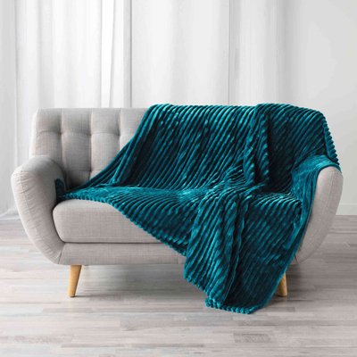 Plaid flanelle jacquard KALIE DOUCEUR D'INTÉRIEUR