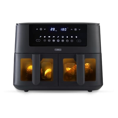 Vortx Vizion 8L Dual Basket Air Fryer - T17151 TOWER