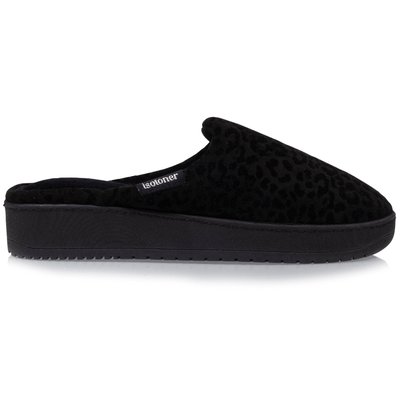Chaussons Mules ultra confortables, à mémoire de forme, semelle plateforme de 3,7 cm ISOTONER