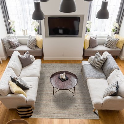 Tapis moderne motif cubes THE DECO FACTORY
