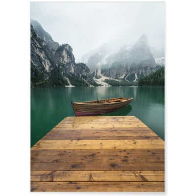 Poster Nature paysage montagnes L'AFFICHERIE