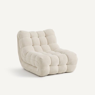 Fauteuil capitonné en velours, Jud AM.PM