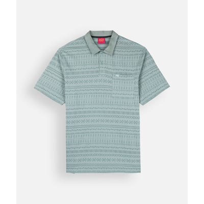 Polo manches courtes jacquard SICK OXBOW