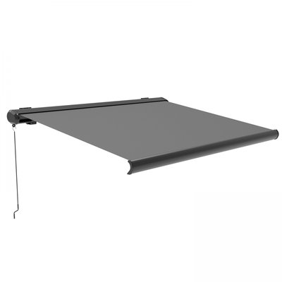 Store banne 2,50 x 2 m avec coffre intégral, CAPRI OVIALA