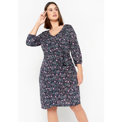Robe cache-coeur à imprimé fleuri LOLALIZA