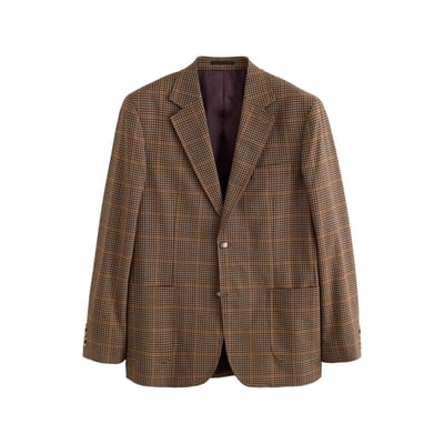 Veste de costume ajustée à carreaux gun club NEXT