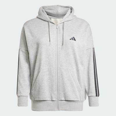 Chandail à capuchon en molleton 3 bandes Essentials (grande taille) ADIDAS SPORTSWEAR