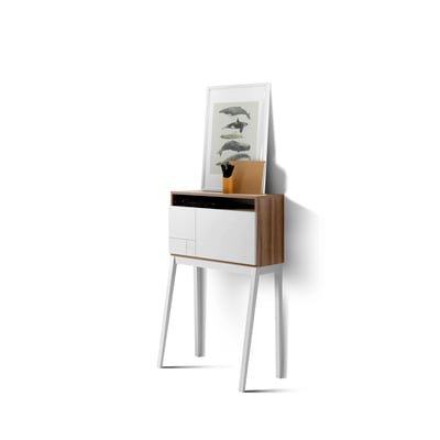 Bureau en placard porte rabattable, BRISTOL HERDASA
