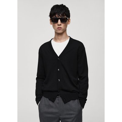 Cardigan 100 % laine mérinos MANGO MAN