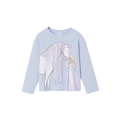 T-shirt manches longues La Reine des Neiges VERTBAUDET