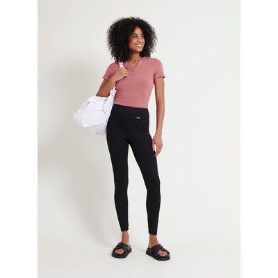 Legging  côtelé taille haute CEREN NAF NAF