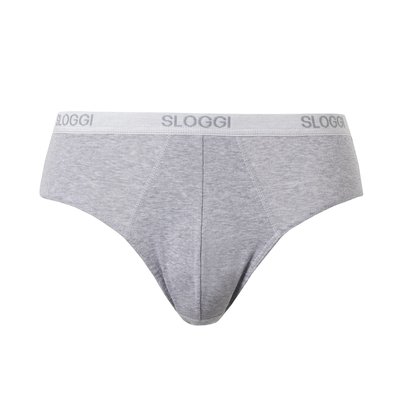 Slip midi MEN BASIC en coton stretch SLOGGI