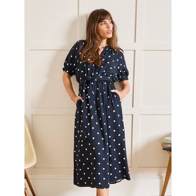 Robe longue viscose imprimé pois CYRILLUS