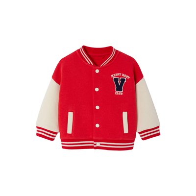 Blouson teddy en molleton VERTBAUDET
