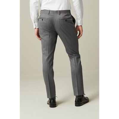 Pantalon de costume slim mélangée NEXT
