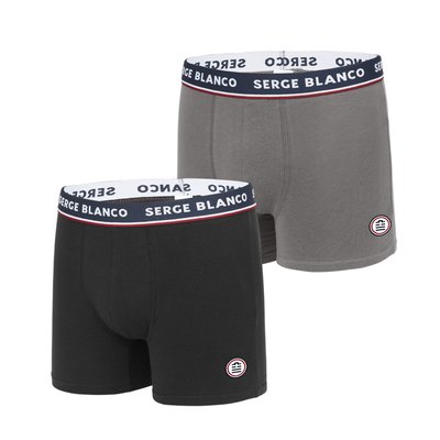Lot de 2 Boxers coton SERGE BLANCO