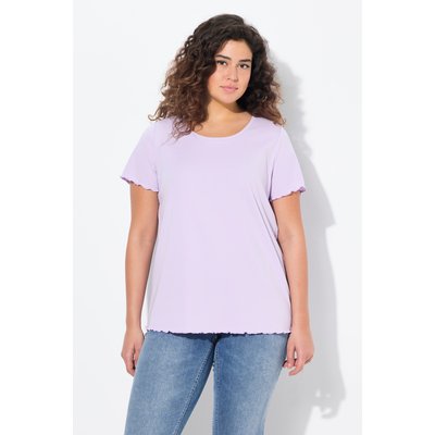 T-shirt en jersey côtelé ULLA POPKEN