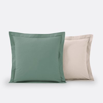 Two-Tone Cotton Pillowcase SO'HOME