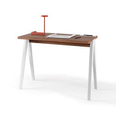 Bureau en mélamine et hêtre cérusée, Colmar HERDASA