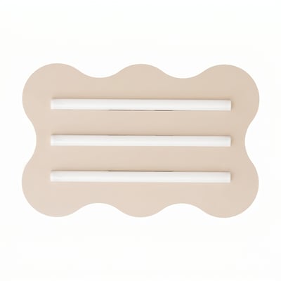 Plafonnier Acier Beige S14d 1 Klover EDEN