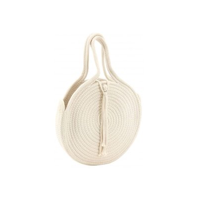 Sac rond en corde de coton et jute AUBRY GASPARD