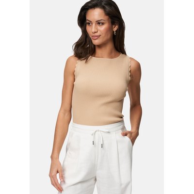 Top en tricot avec bords ondulés ZERO