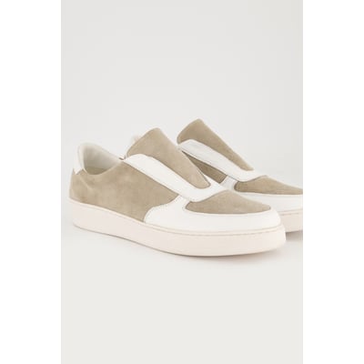 Sneakers à enfiler, mélange de cuir , pied large ULLA POPKEN