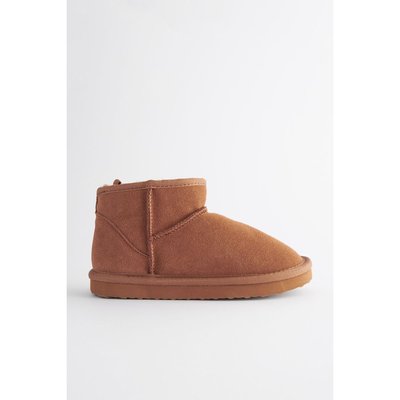 Bottines chaussons doublées en daim NEXT