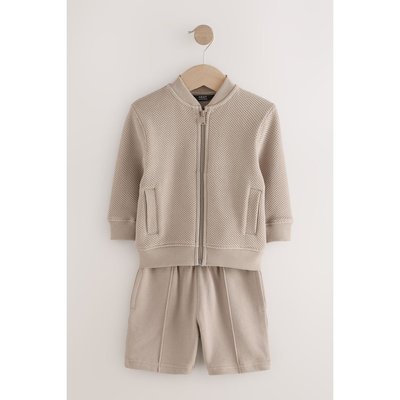 Short et blouson aviateur en jersey ensemble NEXT