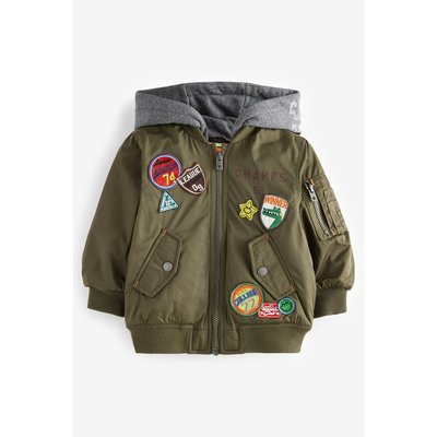Blouson aviateur avec capuche en jersey NEXT