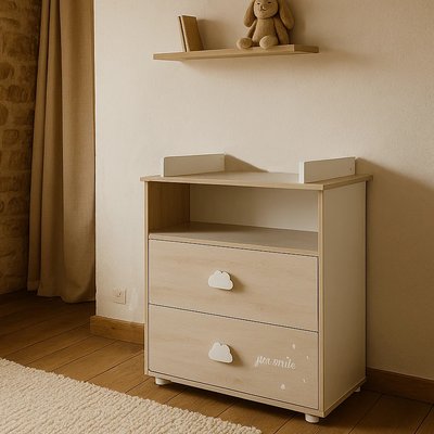 Commode à langer en bois BABY PRICE