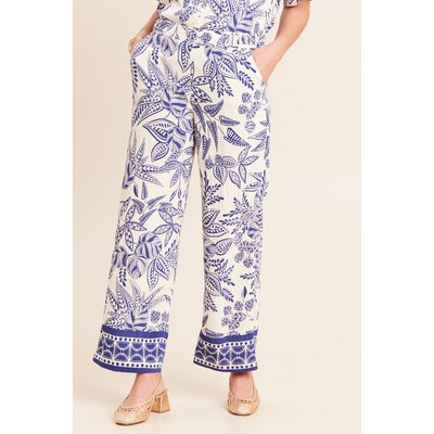 Pantalon large 7/8ème taille haute BREAL