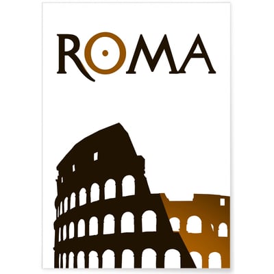 Poster Roma L'AFFICHERIE