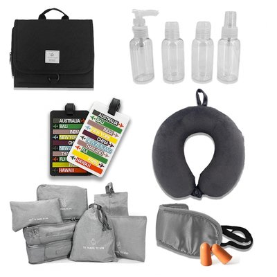 Kit accessoires de voyage Confort Premium DAVID JONES