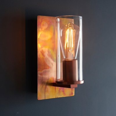 Flint Aged Wall Light SO'HOME