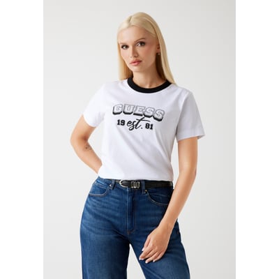 T-Shirt Logo Strass GUESS