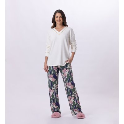 Pyjama en maille tricot et viscose GIOIA 802 LE CHAT
