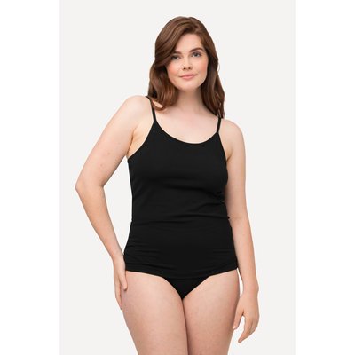 Débardeur en coton bio. Coupe slim ULLA POPKEN