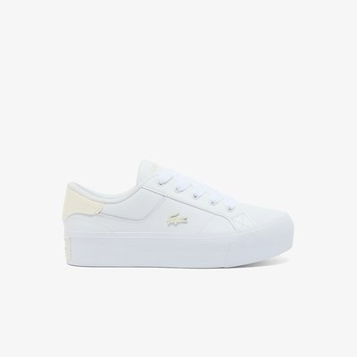 Sneakers Ziane Platform femme en cuir LACOSTE