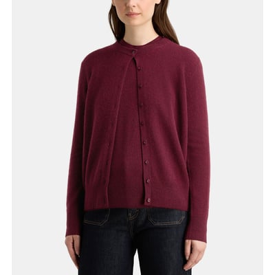 Cardigan droit zacao en cachemire GALERIES LAFAYETTE