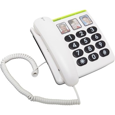 Téléphone filaire Phone Easy 331PH Blanc DORO