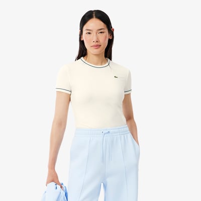 T-shirt jersey liserés contrastants LACOSTE