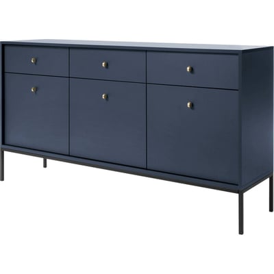 Buffet 3 portes tiroirs collection MONNE bois RECOLLECTION