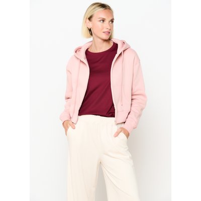 Sweat à capuche court avec zip LOLALIZA