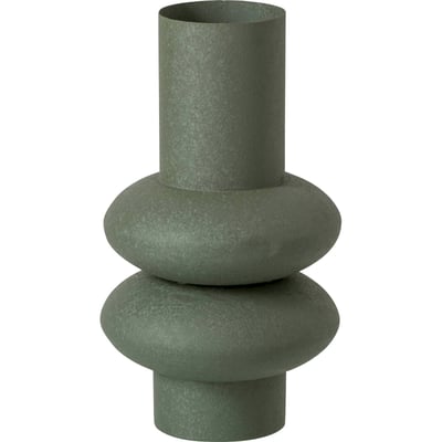 Vase en métal sculptural RECOLLECTION