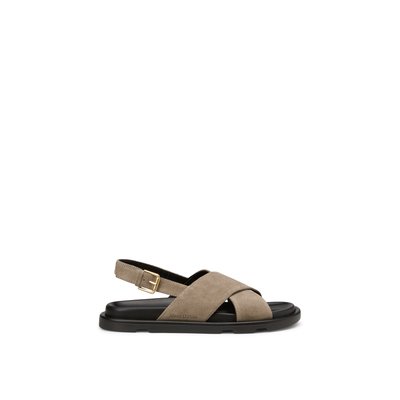 Sandale en cuir de vachette velours noble MARC O'POLO